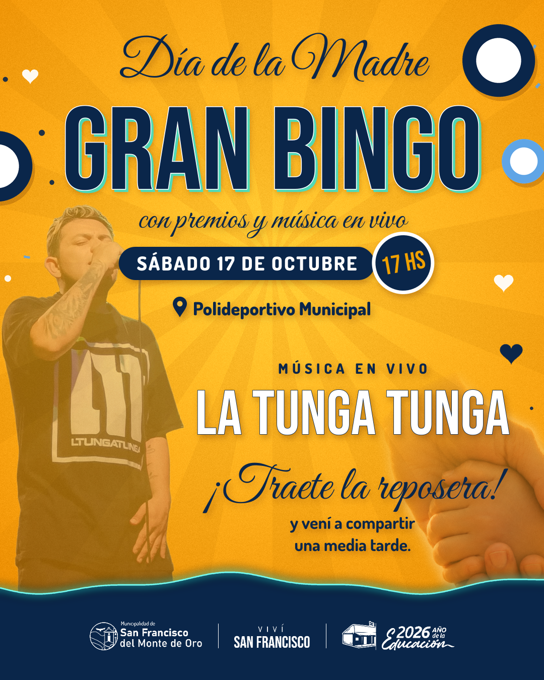 Flyer: ¡Gran Bingo por el Día de la Madre!